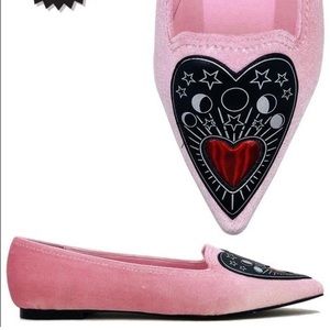 RARE STRANGECVLT Limited Edition Spirit Heart Flats